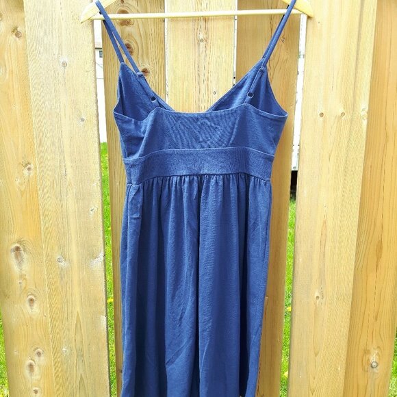 Women's Navy Spaghetti Strap Sundress Size S - Picture 3 of 4